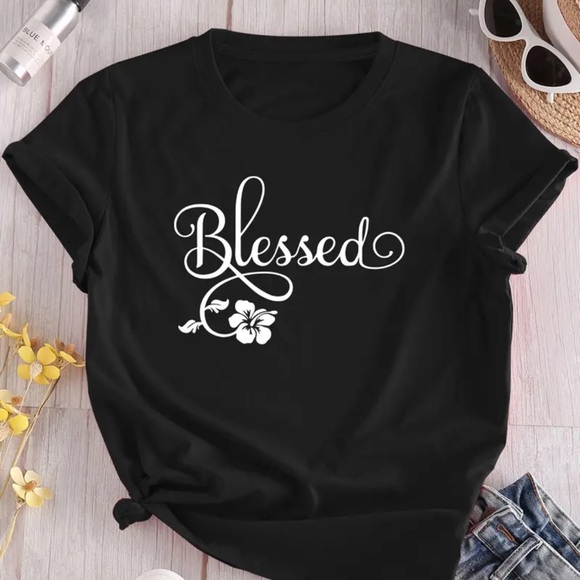 - LOW STOCK blessed shirt - Picture 1 of 2